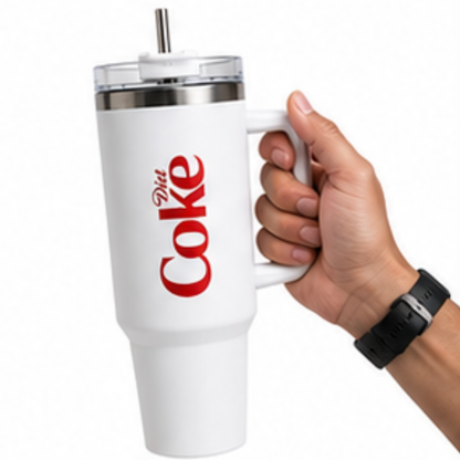 Diet Coke limited Edition Tumbler (White)